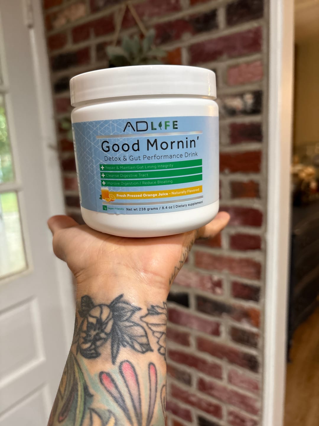Customer photo review of Good Mornin | Detox and Gut Performance Drink