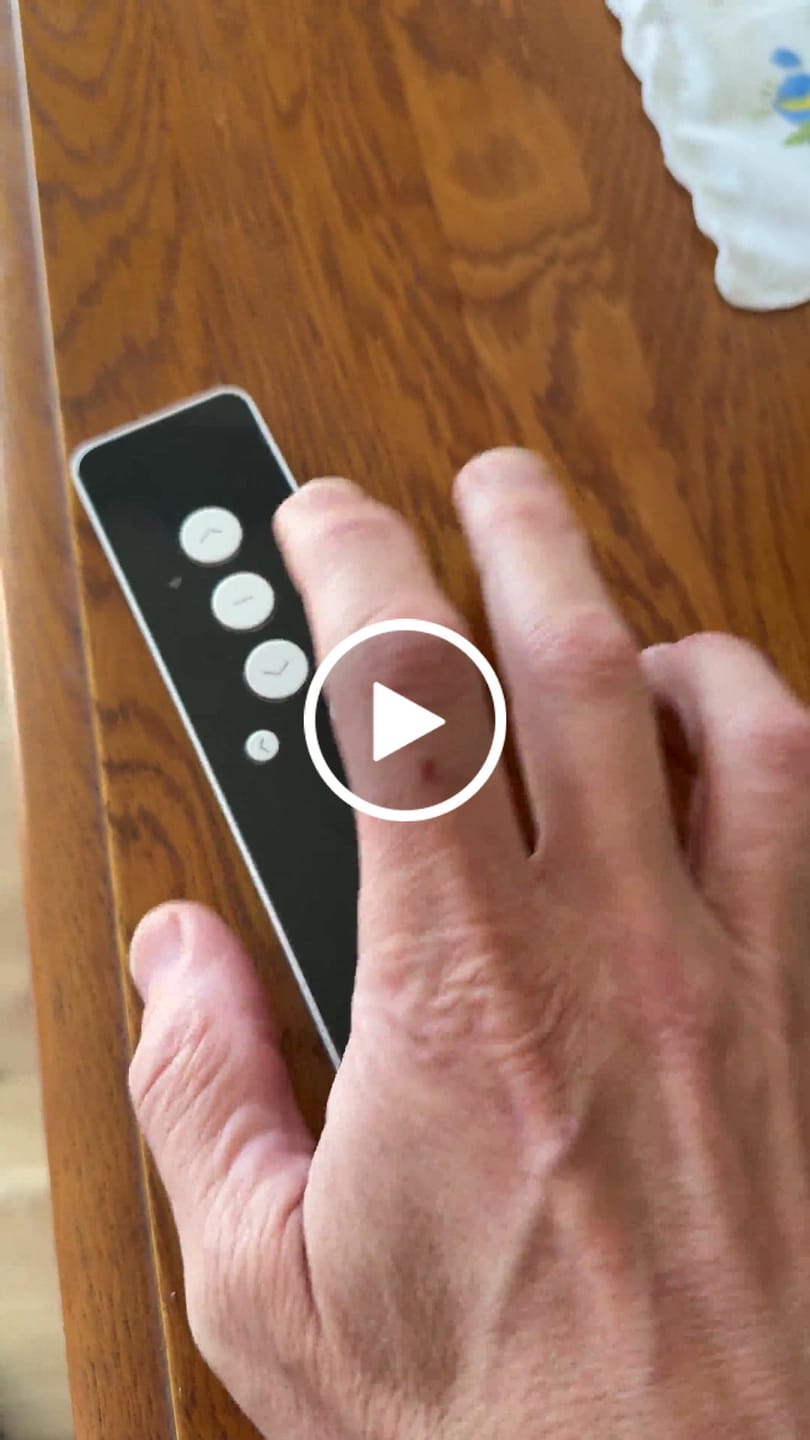 Customer video review of Hand Held Remote