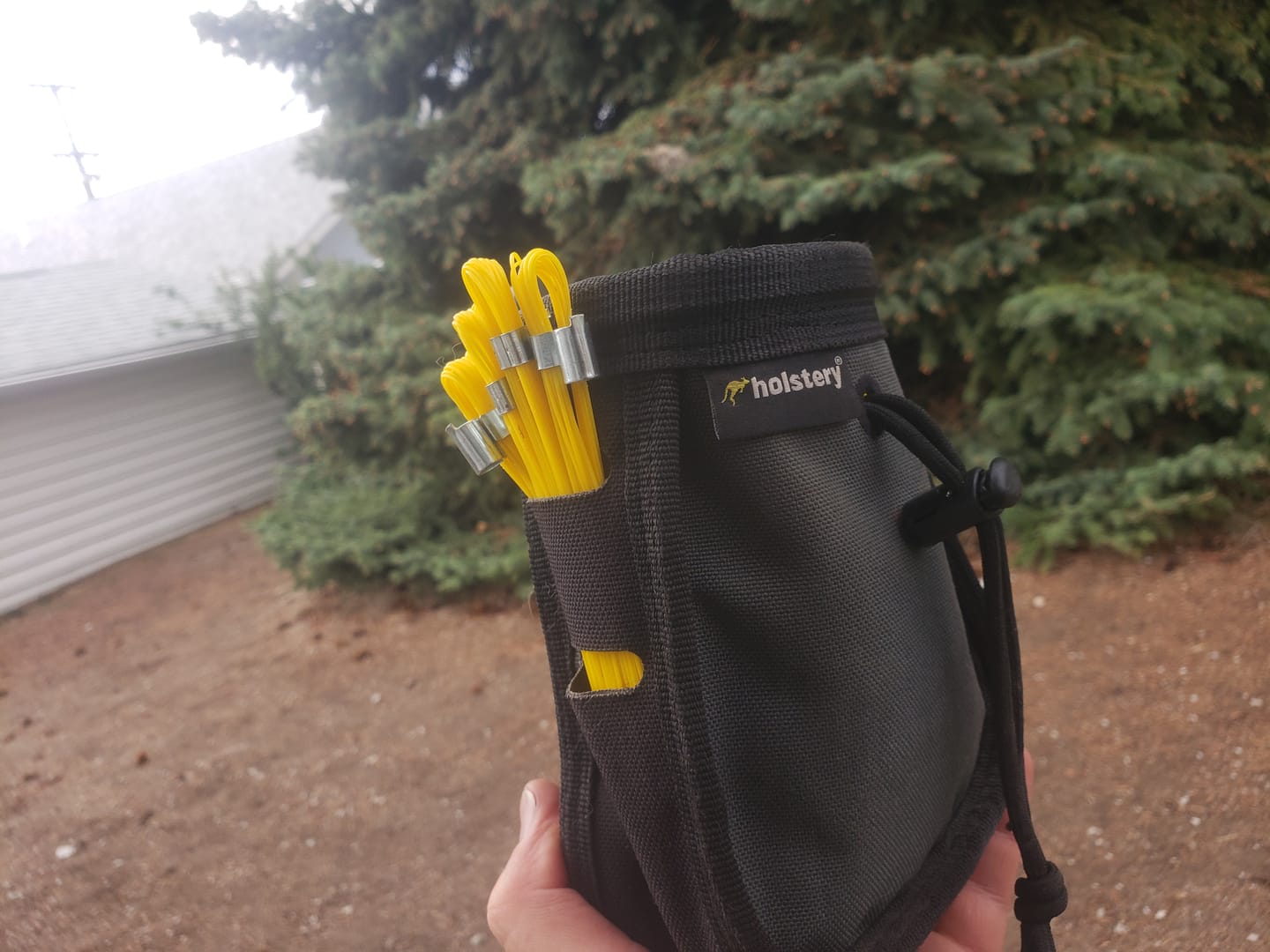 Customer photo review of Joey Pouch Pro | Clip-On Tool & Hardware Pouch
