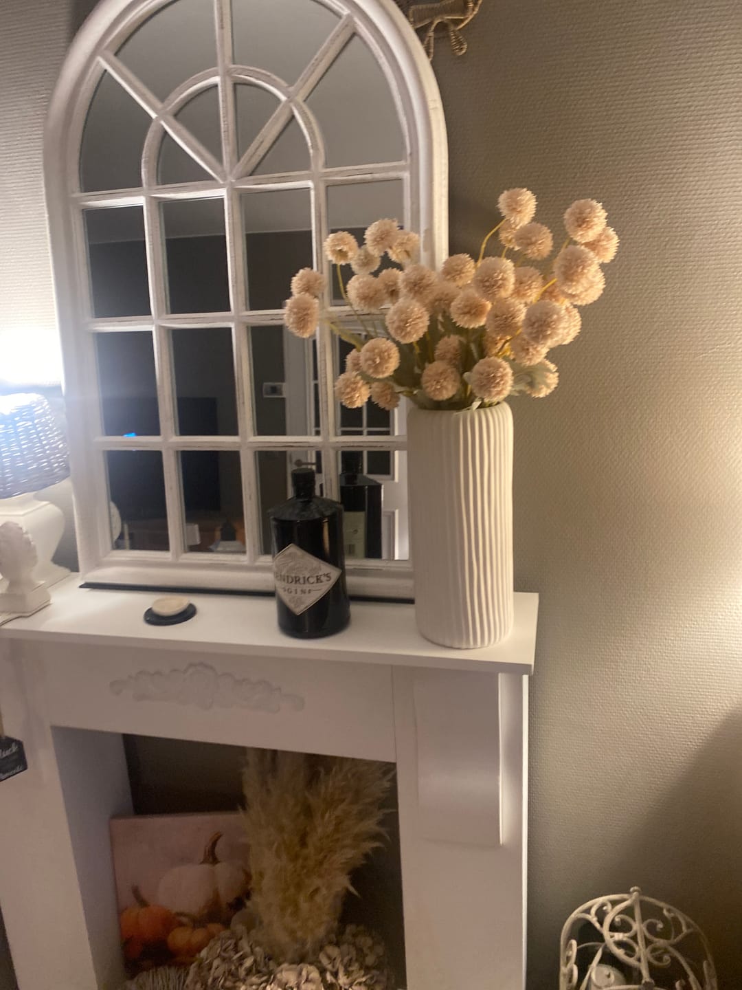 Customer photo review of Zijden Kiku Bloemen - Crème