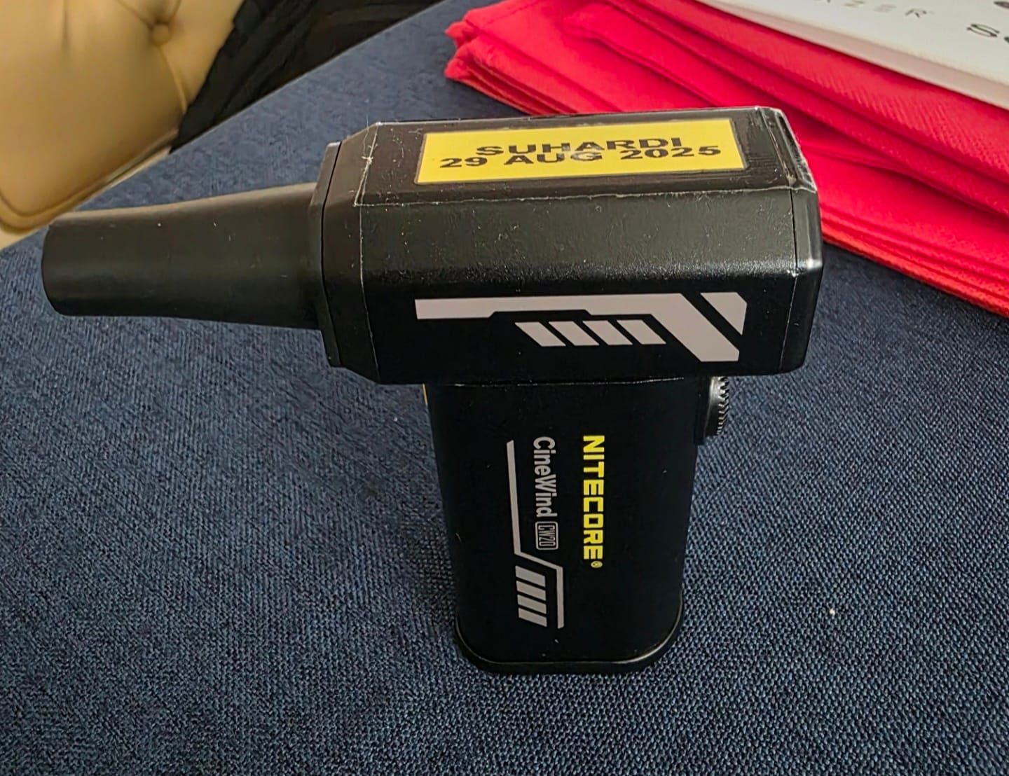 Customer photo review of CW20 - Handheld Turbo Fan (150km/h)