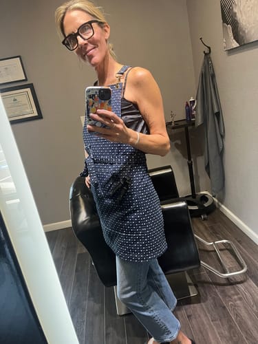 Customer photo review of The Silhouette Apron