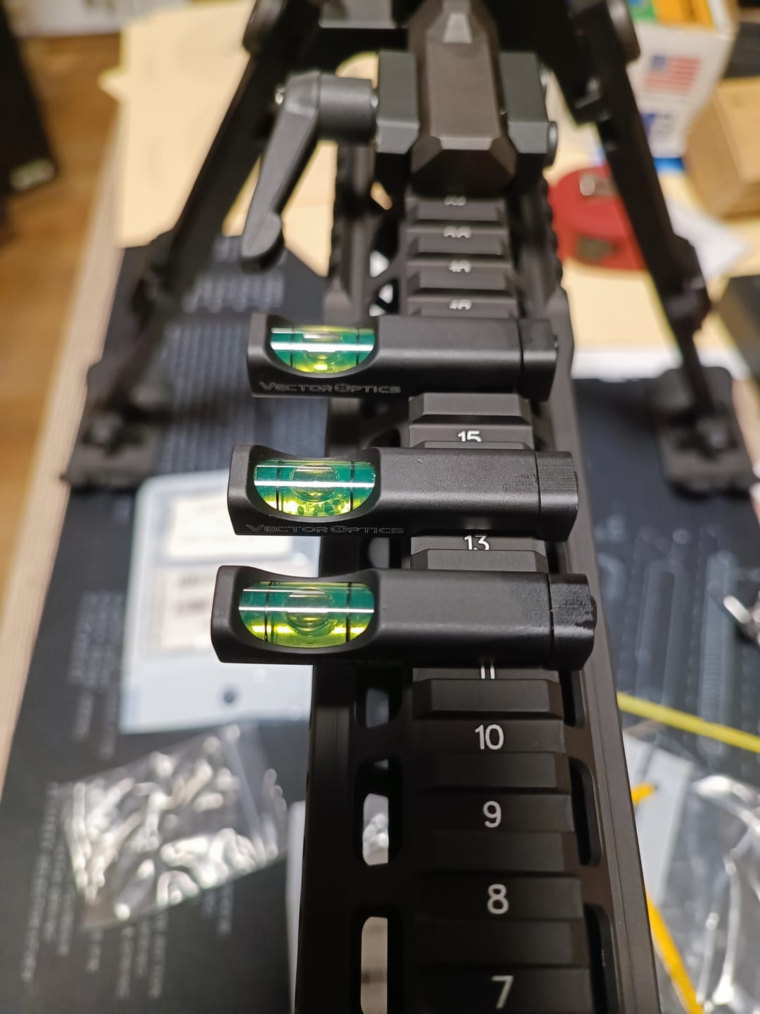Customer photo review of Vector Optics SCACD-20 Wasserwaage zur Montage an 21mm Weaver