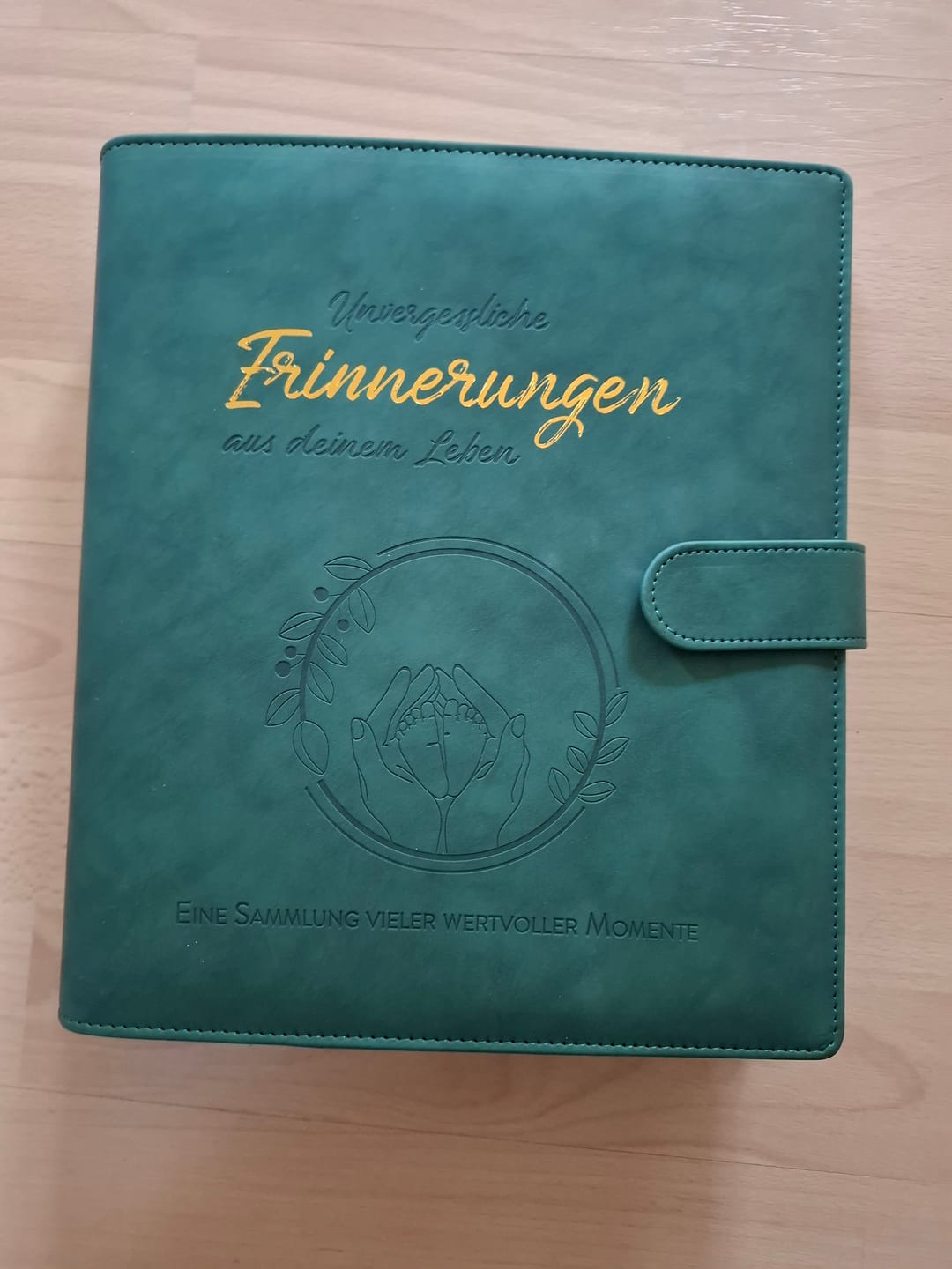 Customer photo review of Ringbinder (Dunkelgrün) inkl. Geschenkbox