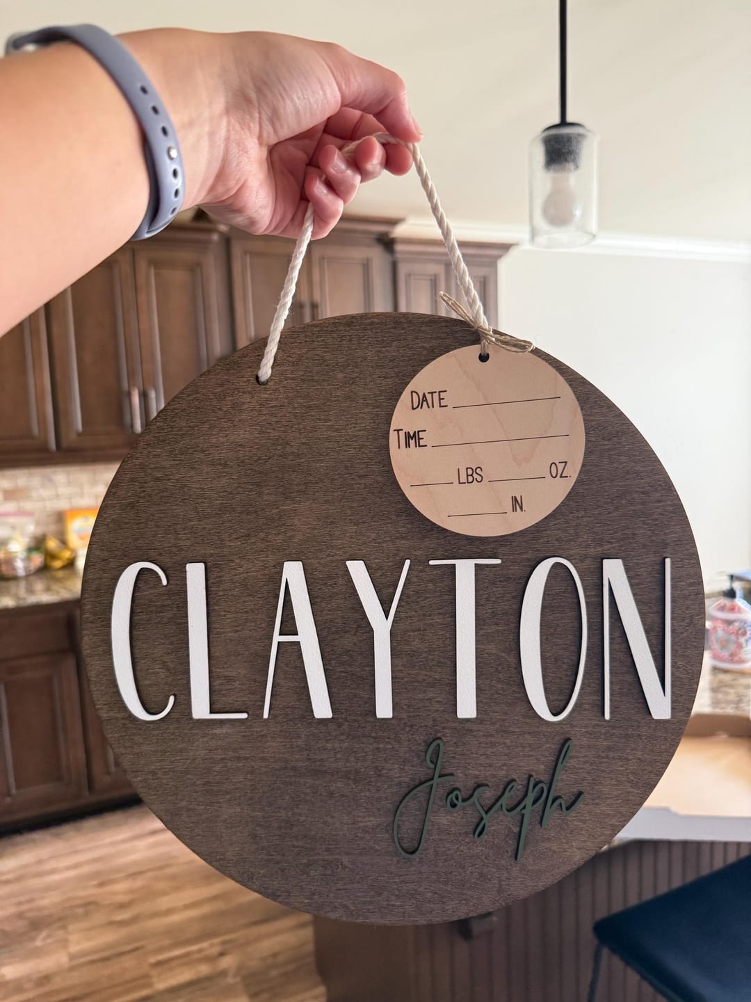 Customer photo review of Hospital Door Hanger - Lucas Blake