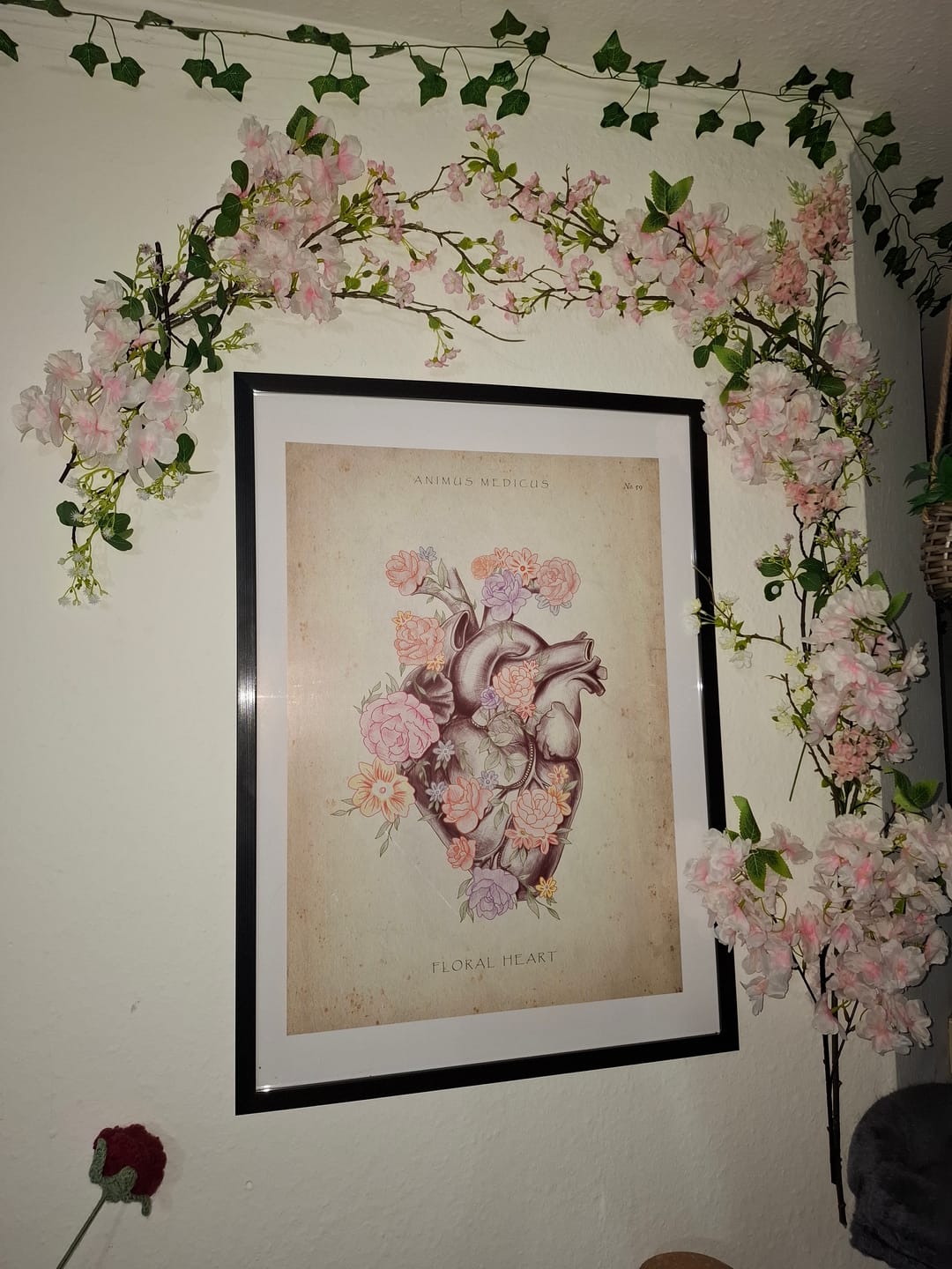 Customer photo review of Herz mit Blumen