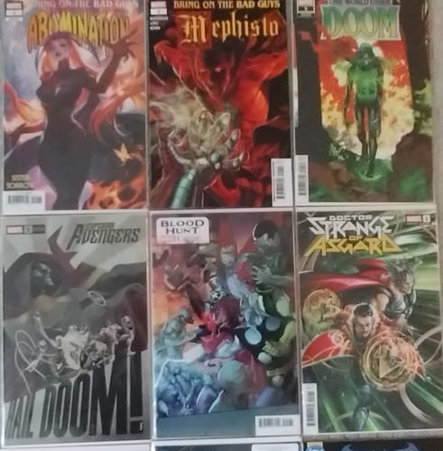 Customer photo review of Bring On The Bad Guys: Abomination #1 Fanyang Sister Sorrow Variant