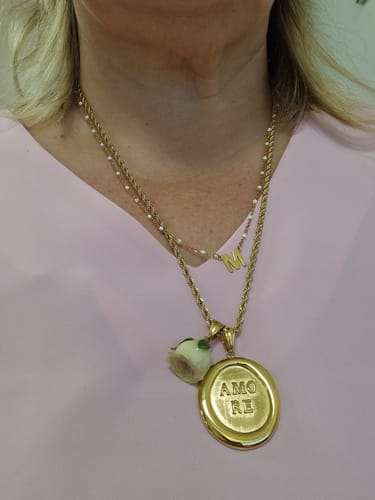 Customer photo review of Collana dell'Amore ♡