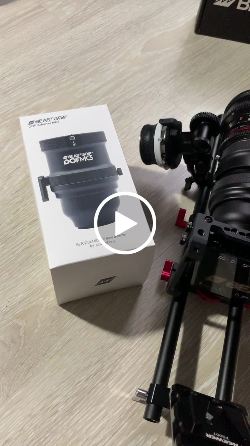 Customer video review of Beastgrip DOF Adapter MK3