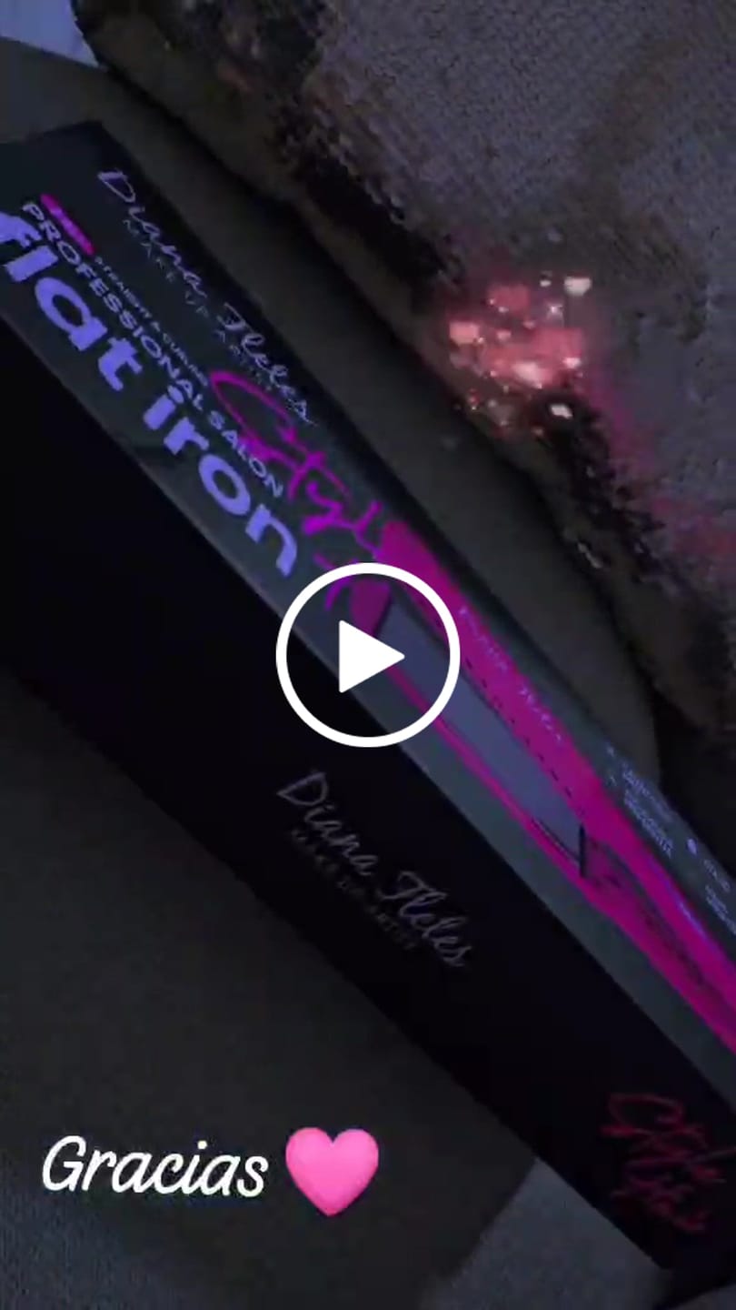 Customer video review of Cepillo Alaciador(SM-129) Diana Fletes