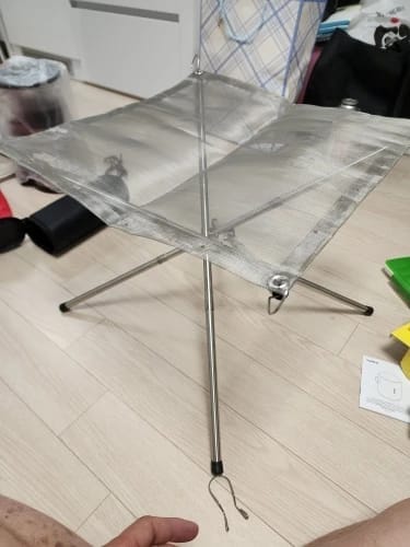 Customer photo review of Portable Fire Pit