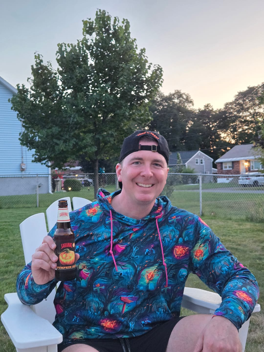 Customer photo review of Disney "Headless Havoc" – Performance Hoodie