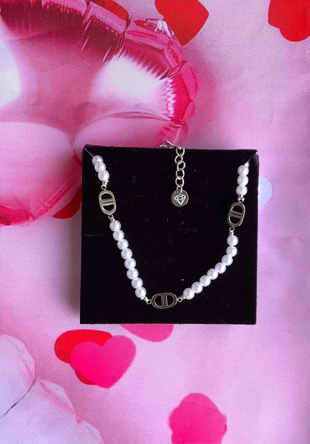 Customer photo review of Pearl Prestige Halskette | 18K vergoldet