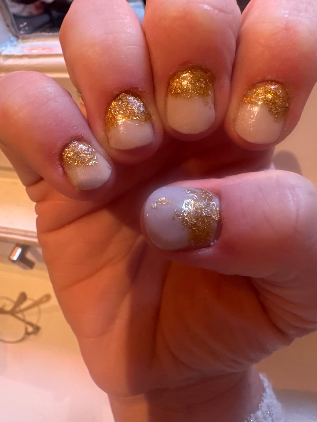 Customer photo review of Oatmeal Dipping Powder