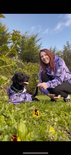Customer photo review of Halloween Human Hoodie - Purple