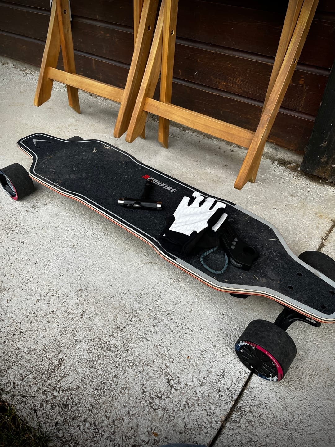 Customer photo review of Backfire G2 Black & G2Z Electric Skateboard with R5s Remote