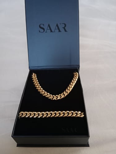 Customer photo review of Ben set Gold