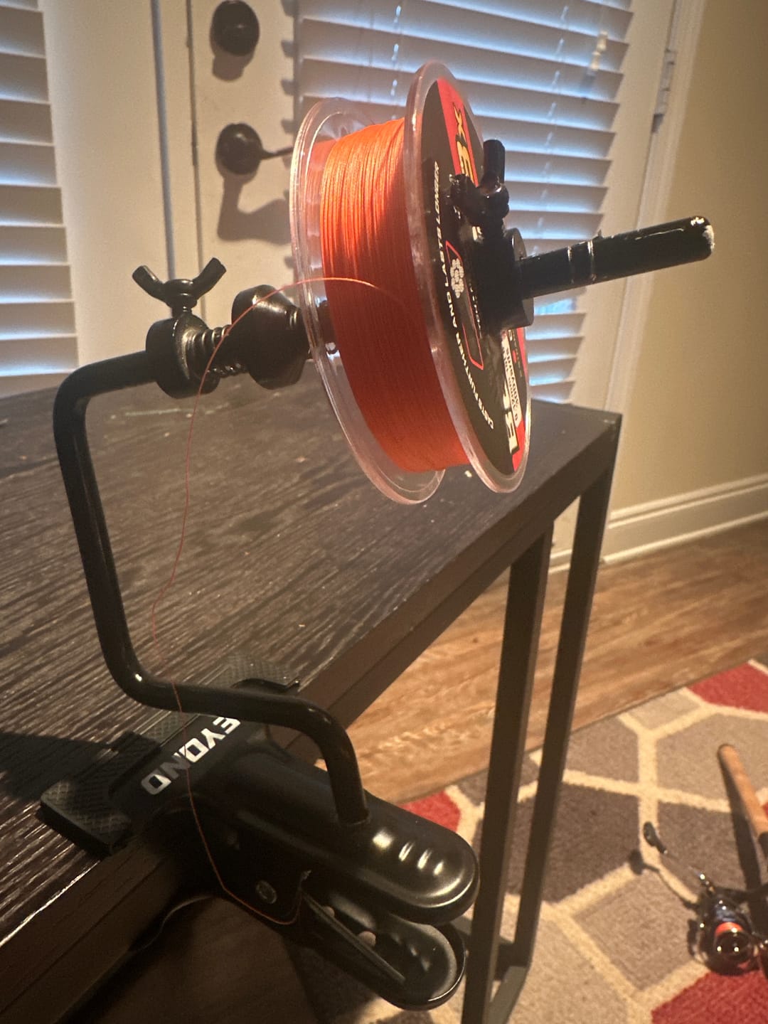Customer photo review of Beyond Braid EZ Fishing Line Spooler