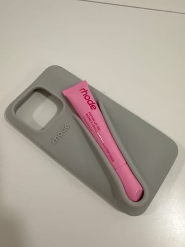 Customer photo review of peptide lip tint -  jelly bean -  shimmery sheer pink