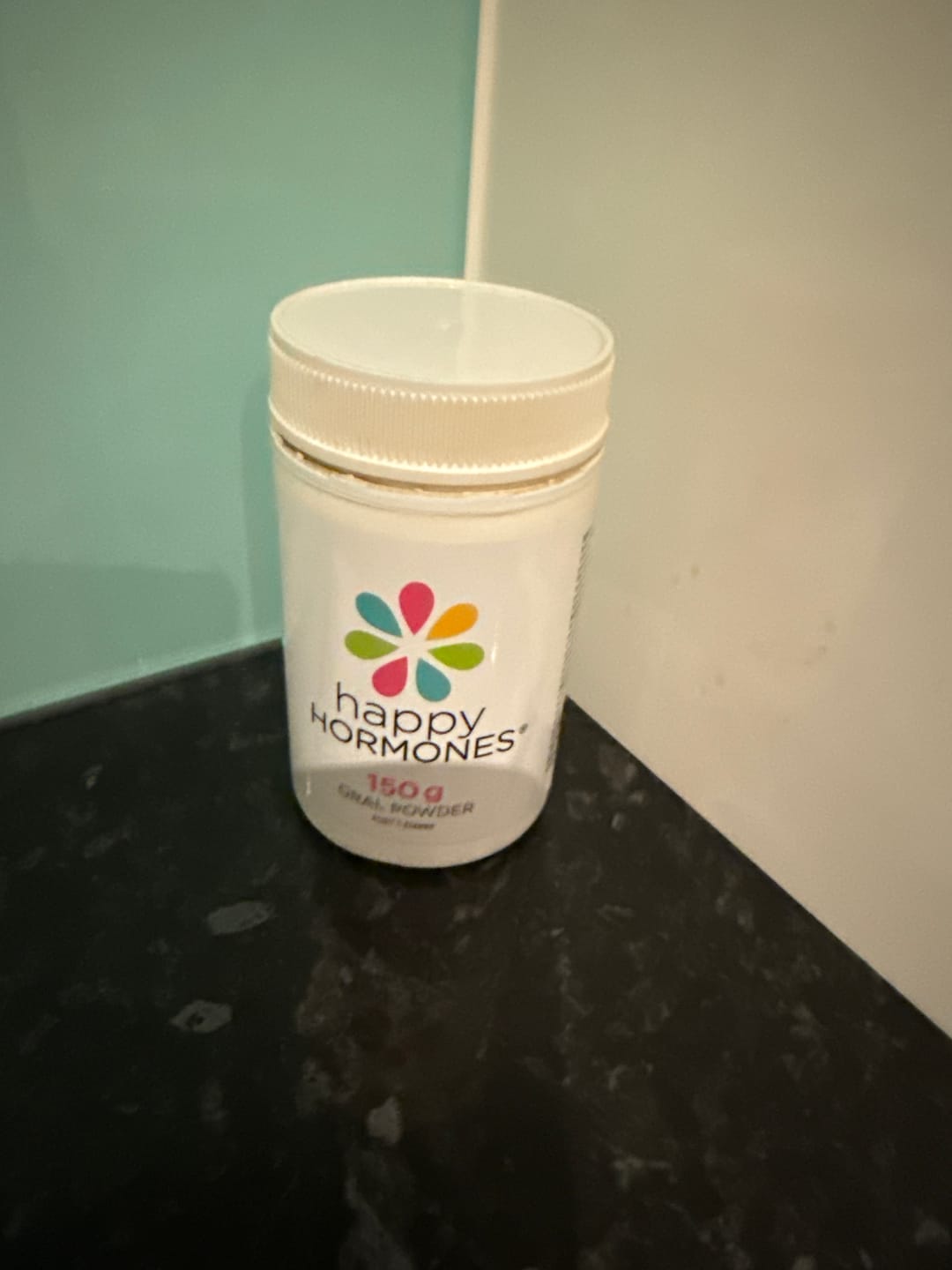 Customer photo review of Hormone Balance Supplement Powder - Happy Hormones® Powder
