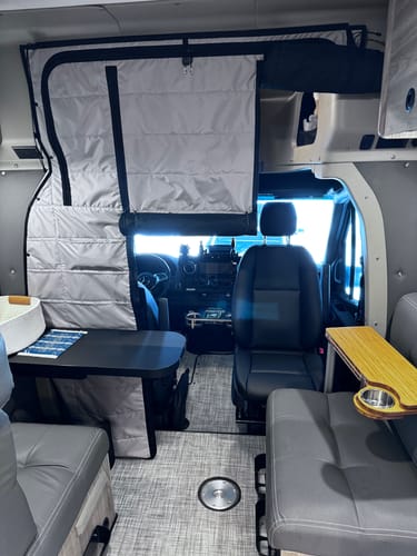 Customer photo review of Sprinter Ekko Cab Partition