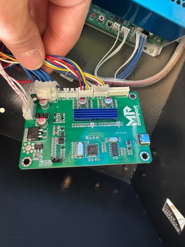 Customer photo review of Lightburn Compatible Nano Replacement Board for 40W CO2 Laser Engraver