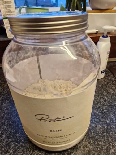 Customer photo review of Slim Meal Shake, 34 Servings