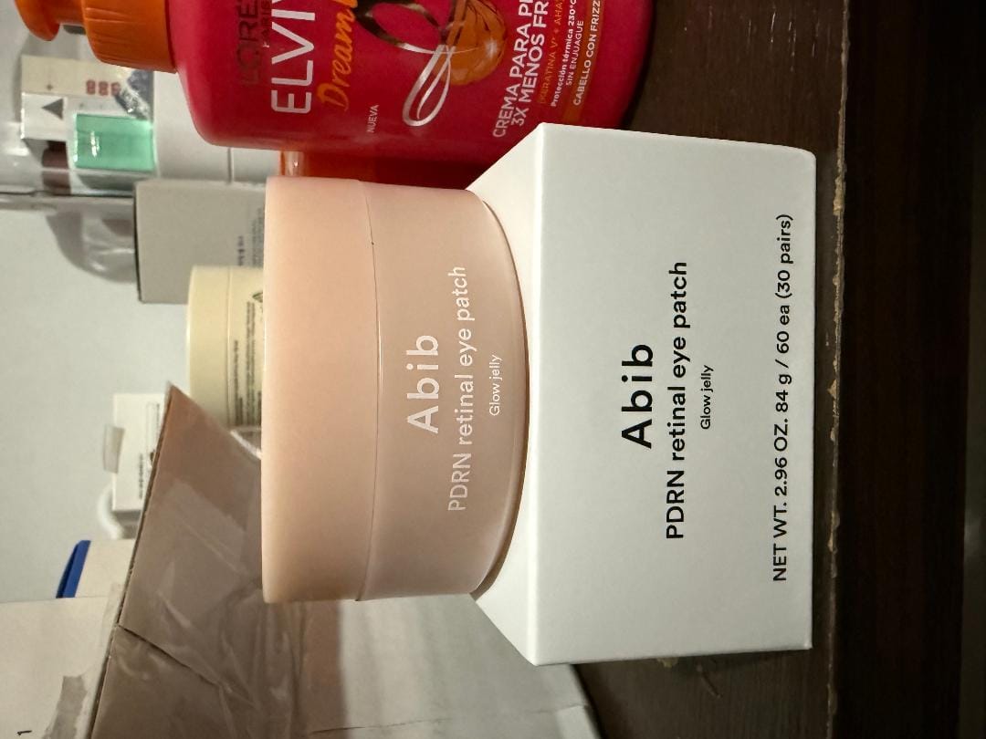 Customer photo review of ABIB - PDRN Retinal Eye Patch Glow Jelly 60 PCS | Parches para Contorno de Ojos Antiedad