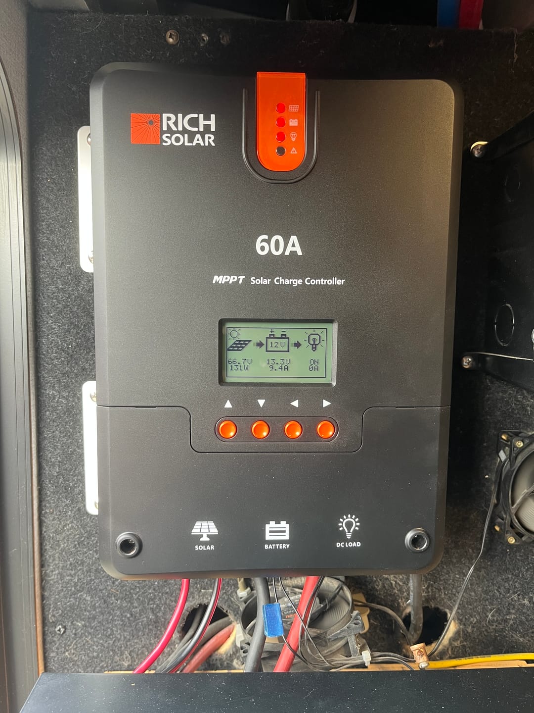 Customer photo review of 60 Amp MPPT Solar Charge Controller