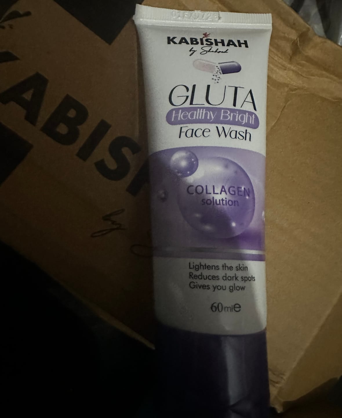 Customer photo review of Gluta Collagen Brightening Cream