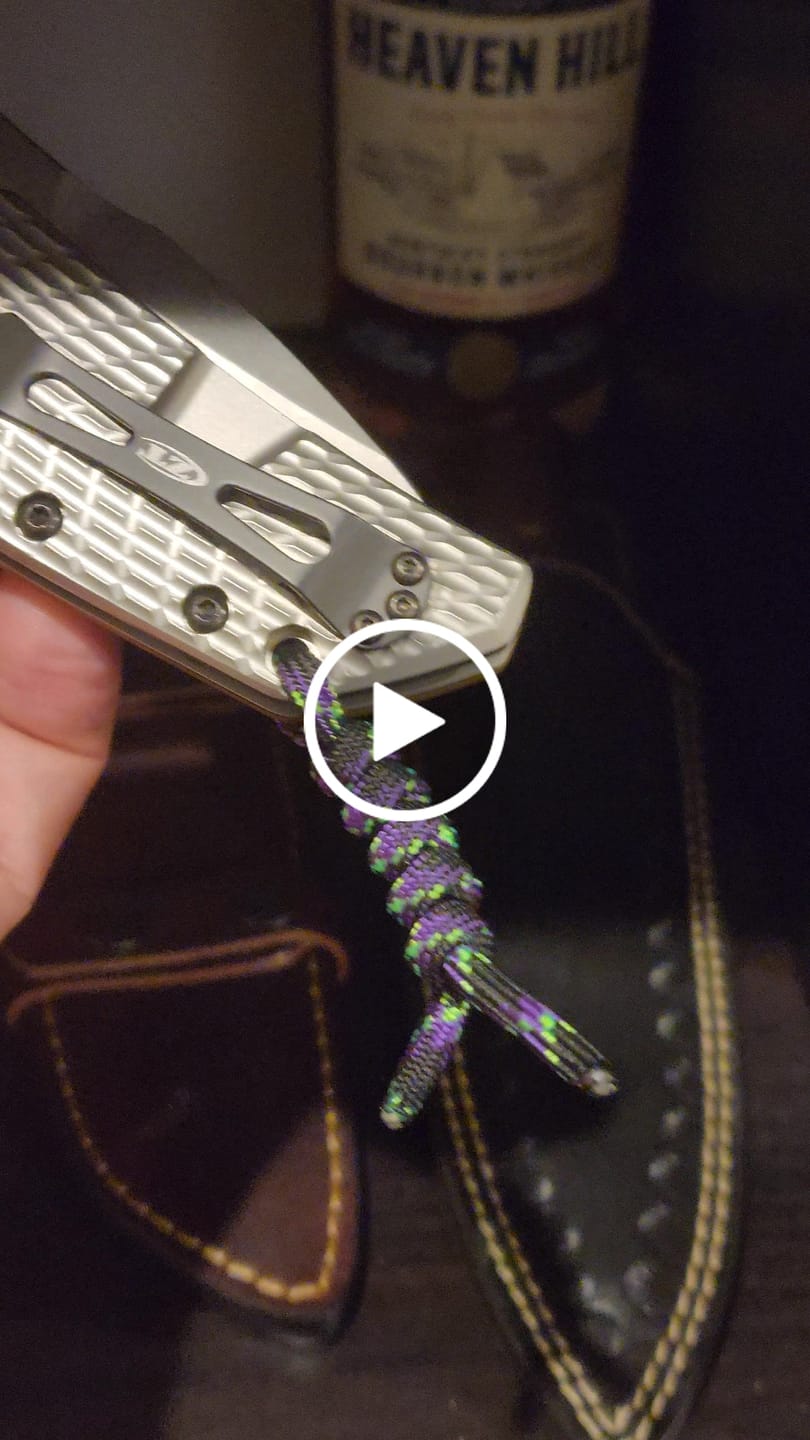 Customer video review of Lone Star Knife Lanyard – Handmade Utility & Style