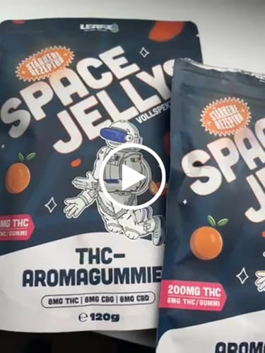 Customer video review of Spacejellies Vollspektrum