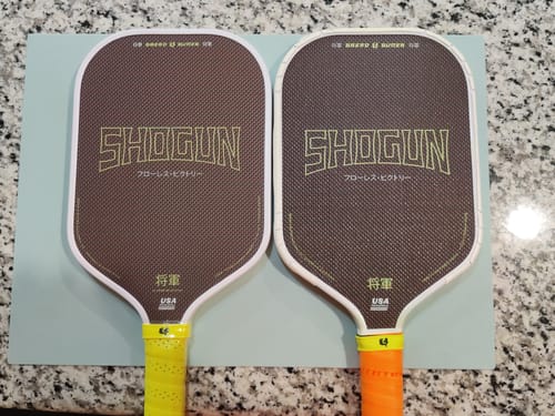 Customer photo review of Shogun 16mm Pickleball Paddle (Ambassador)