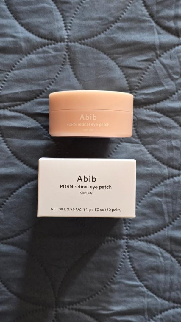 Customer photo review of ABIB - PDRN Retinal Eye Patch Glow Jelly 60 PCS | Parches para Contorno de Ojos Antiedad