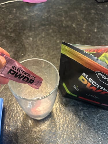 Customer photo review of ELECTROLYTE PWDR