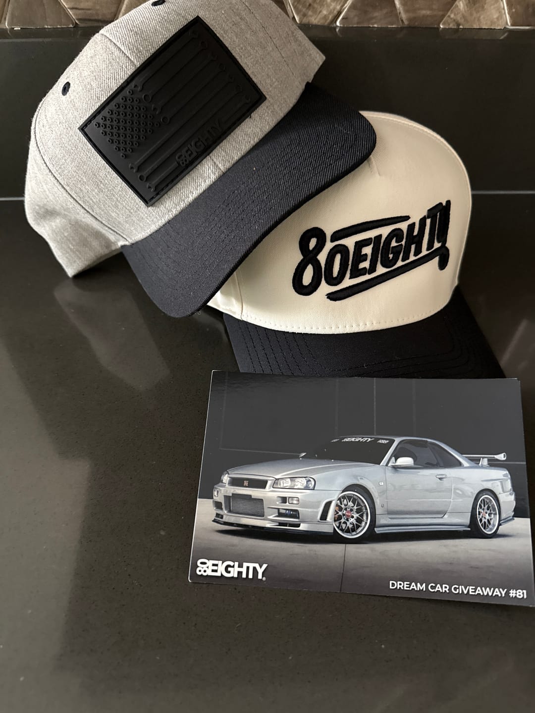 Customer photo review of 80Eighty® Wrench Flag Hat