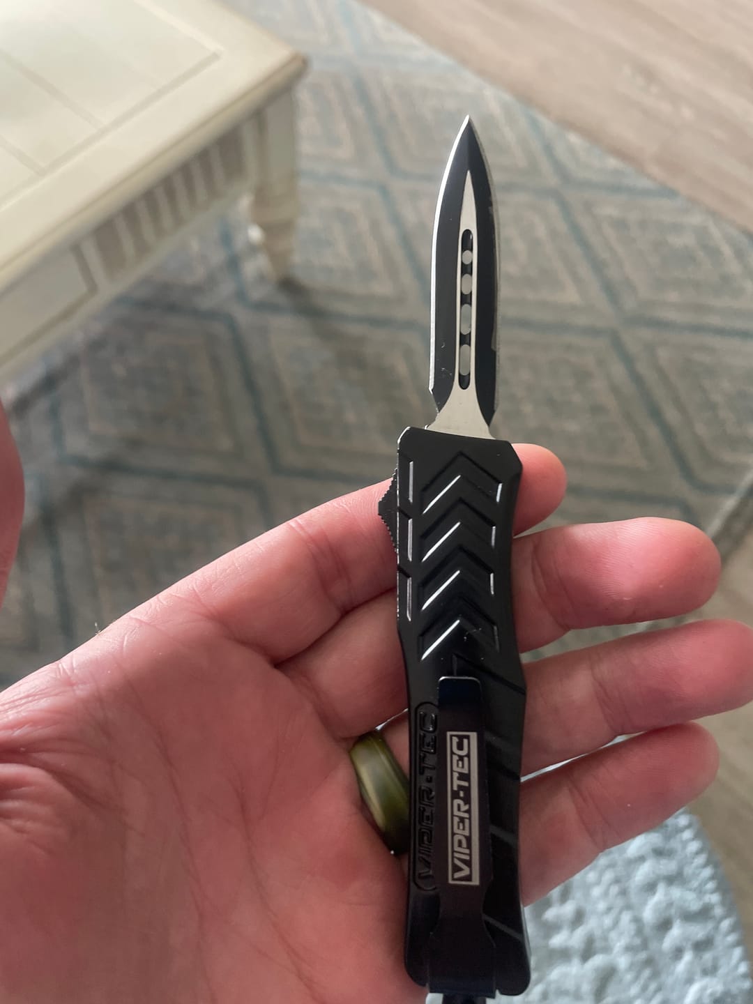 Customer photo review of 40% OFF VF-1 Black  D/A OTF (Multiple Blade Styles Available)