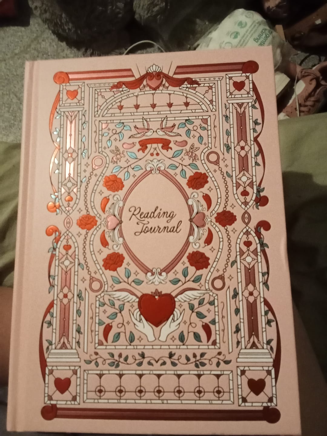Customer photo review of Reading Journal - Sugar & Spice