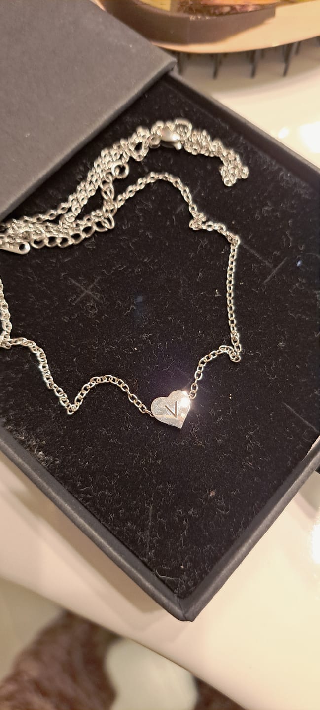 Customer photo review of Necklace: Little Heart