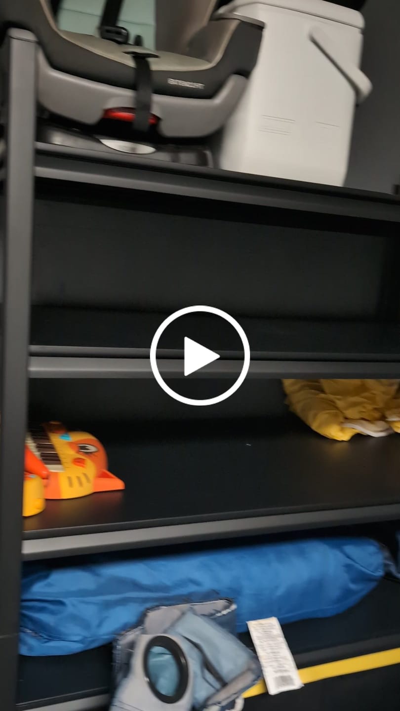 Customer video review of REIBII 5-Tier 72" H Garage Shelving, 3000LBS Adjustable Metal Shelving Unit, Storage Shelves For Warehouse, Basement & Industrial