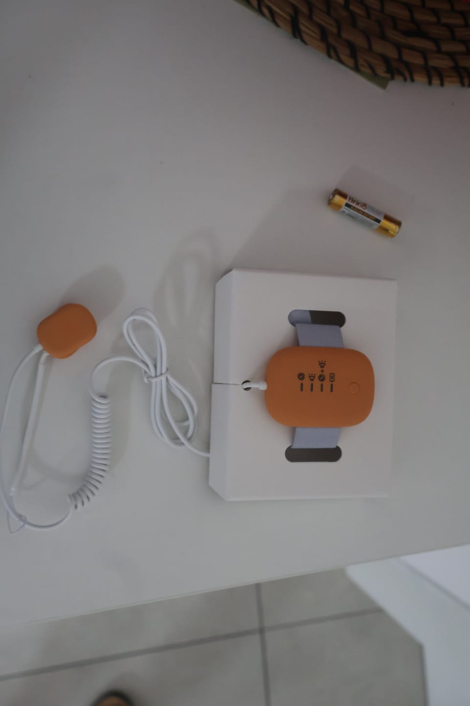 Customer photo review of מכשיר התראה למניעת הרטבה