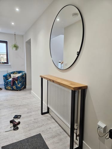 Customer photo review of Rustic Console Table | 22.5cm Depth