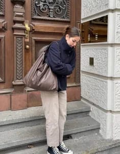 Customer photo review of Rosalia Elegant Jacket with Stand Collar