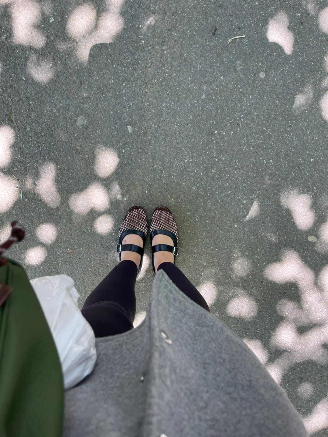 Customer photo review of Rebecca Mesh Ballet Flats
