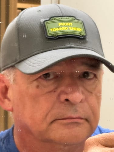 Customer photo review of The Clacker Claymore Mine - 'Front Toward Enemy' - 3 inch PVC Patch