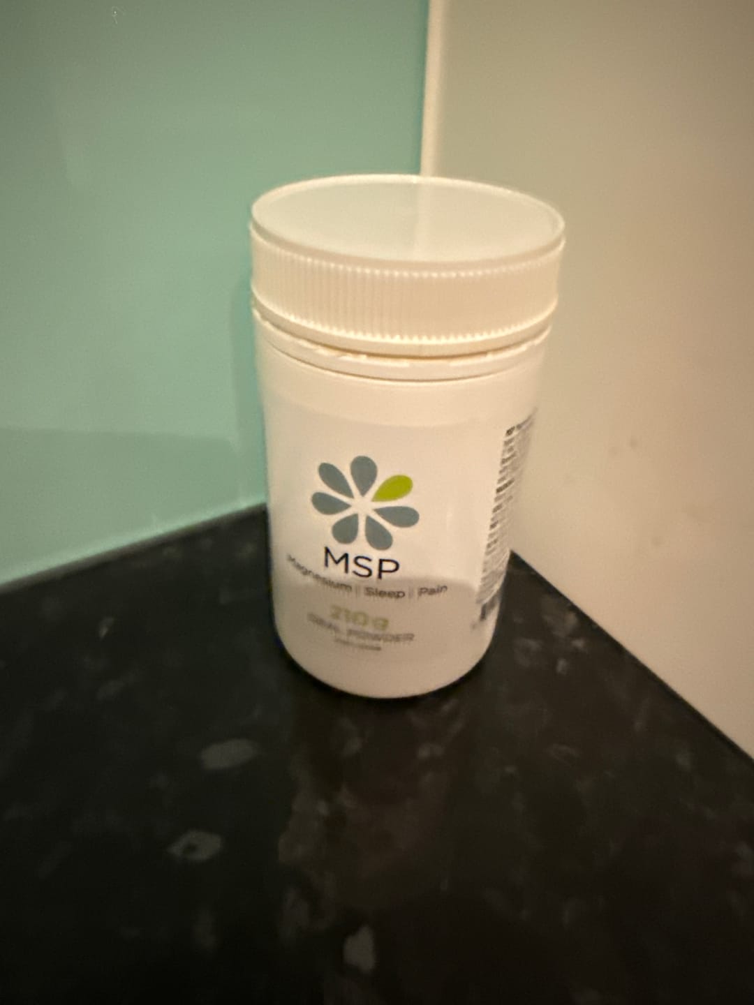Customer photo review of Magnesium Supplement for Sleep - MSP | Magnesium, Sleep, Pain