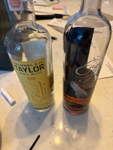 Customer photo review of Colonel E.H. Taylor Single Barrel (750ml)