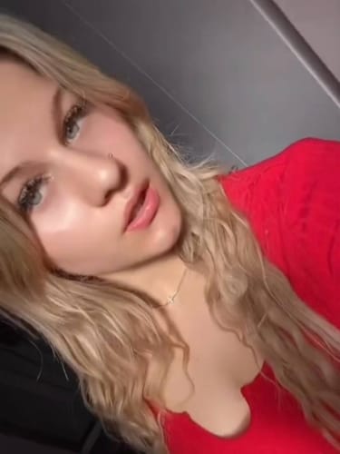 Customer photo review of Ocean Blue | Blue Colored Contact Lenses