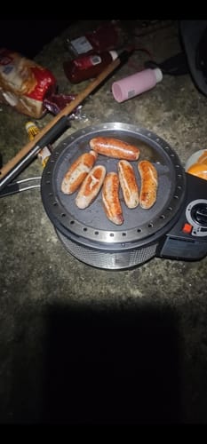 Customer photo review of COBB Grill Gas Bundle with Free Pizza Stone