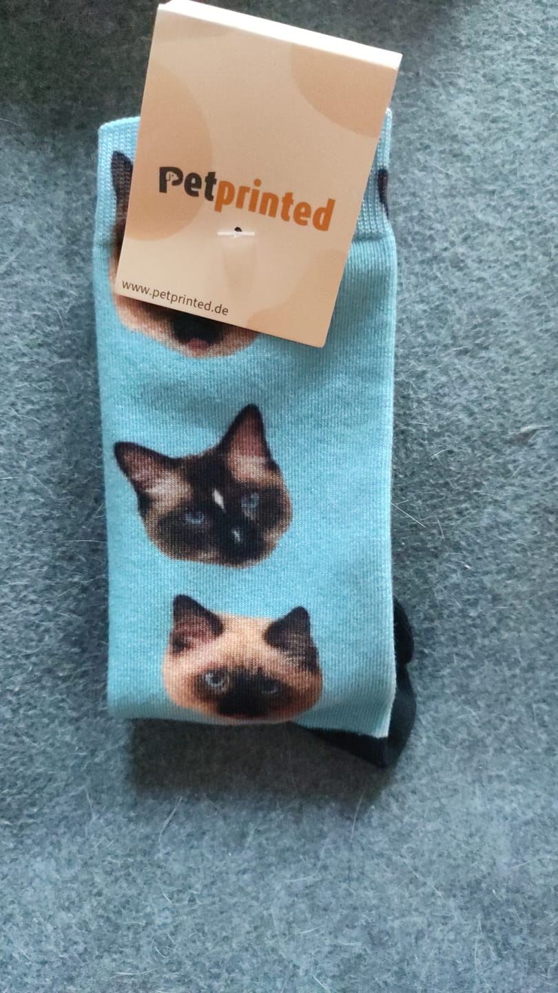 Customer photo review of Dein Foto - Individuelle Socken